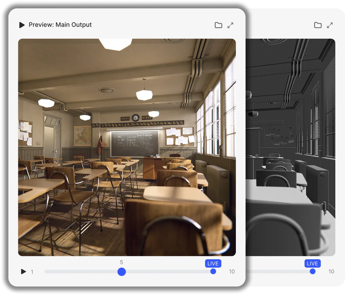 Advanced Live Preview Interface