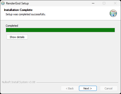 Installation Progress