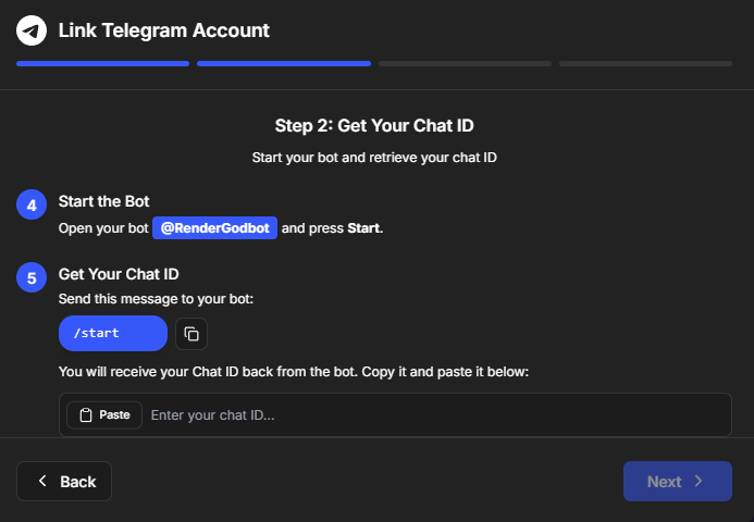 Telegram Linking Instructions