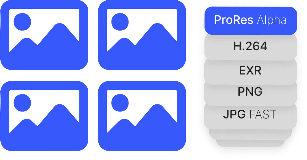 Image Sequence to Video Interface